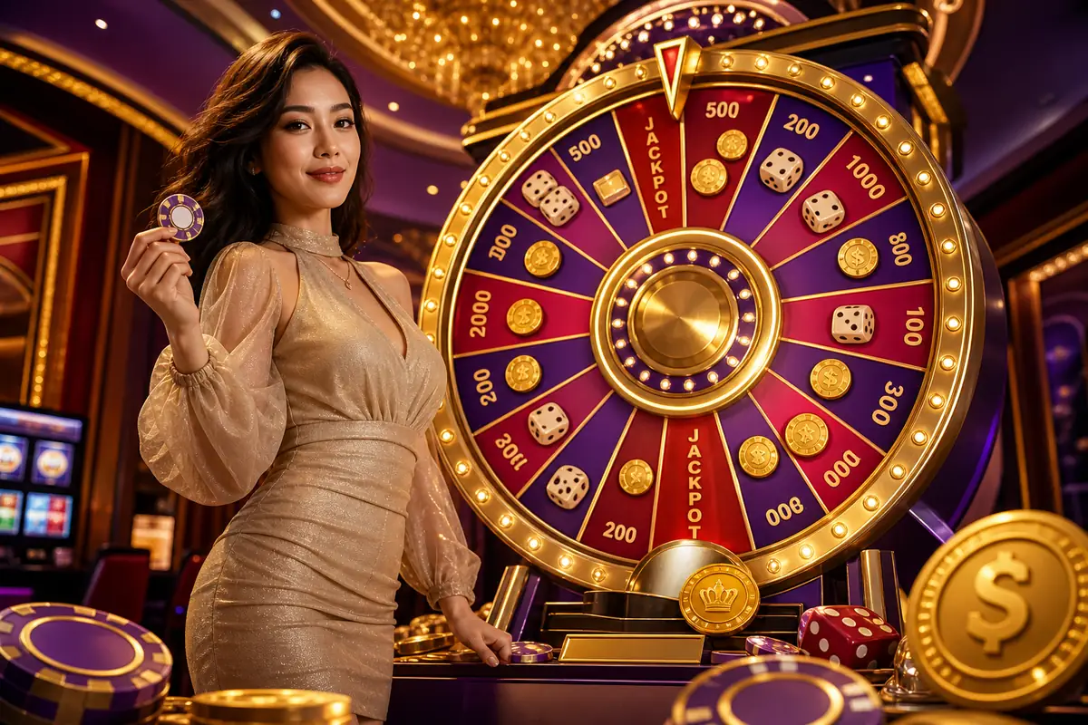 winmry casino suasana permainan live